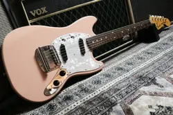 FENDER JAPAN MG69-65 MUSTANG SHELL PINK ELECTRIC GUITAR