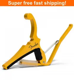 KYSER X FENDER QUICK-CHANGE GUITAR CAPO - BUTTERSCOTCH BLONDE-NEW