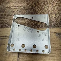 CUSTOM RELIC FENDER TELECASTER VINTAGE TELE PAT PEND. BRIDGE PLATE