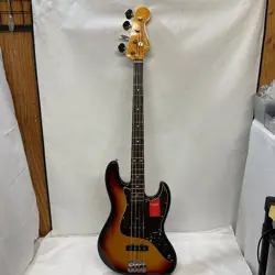 ELECTRIC BASS GUITAR FENDER JAPAN TRADITIONAL 60S' JAZZ SUNBURST WITH SOFT CASE