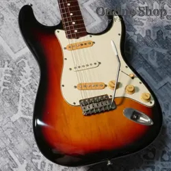 FENDER JAPAN 1983 ST62-65 JV SERIAL 3-TONE SUNBURST ELECTRIC GUITAR