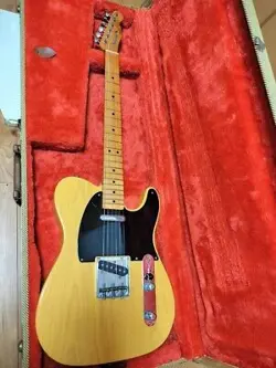 ELECTRIC GUITAR FENDER USA AMERICAN 52 TELECASTER 1994 NATURAL WITH HARD CASE