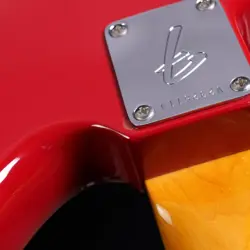 FENDER AMERICAN VINTAGE II 1966 JAZZMASTER DAKOTA RED ELECTRIC GUITAR USED