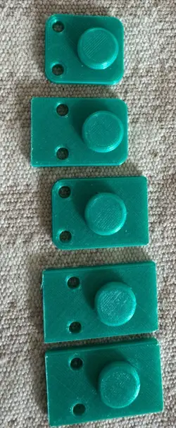 BASS GUITAR TUNER INSTALL TOOL KIT 2-PIN MOUNT DRILL JIG FENDER SCHALLER HIPSHOT