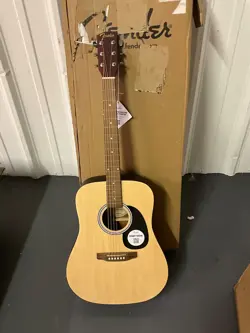 FENDER FA-25 DREADNOUGHT ACOUSTIC GUITAR, BEGINNER GUITAR,