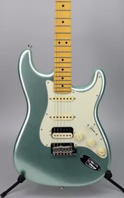 USED 2024 FENDER AMERICAN PROFESSIONAL II STRAT HSS MYSTIC SURF GREEN