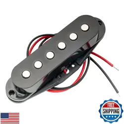 MUSICLILY 50MM SINGLE COIL PICKUP MIDDLE PICKUP FOR FENDER STRAT SQUIER ELECT