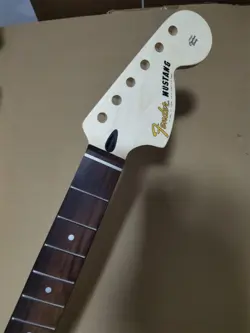 24INCH 22 FRET  ELECTRIC GUITAR NECK MAPLE FOR DIY FENDER REPLACE  MATTE