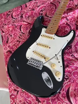 FENDER MEXICO 1996 TIGER MAPLE NECK STRATOCASTER #PC4YF1