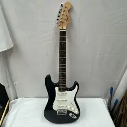 SQUIRE BULLET BY FENDER ELECTRIC GUITAR, RIGHT HAND, DARK BLUE, W/ SOFT GIG BAG