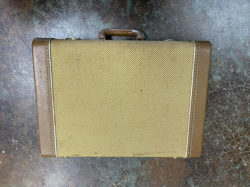 TWEED BRIEFCASE WITH