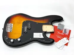 GENUINE FENDER STANDARD SERIES FULLY LOADED PRECISION P BASS BODY SUNBURST