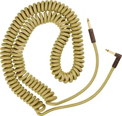 FENDER DELUXE COIL CABLE, 30', TWEED