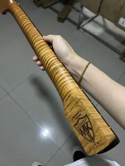 MK 22FRETS ROSEWOOD ROASTED FLAME MAPLE GUITAR NECK FOR FENDER ST REPLACEMENT