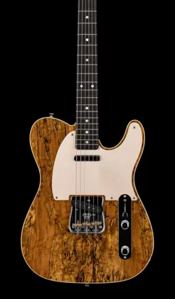 FENDER CUSTOM SHOP ARTISAN SPALTED MAPLE TELECASTER (2018) #38576 WITH CASE