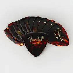 FENDER 346 CLASSIC CELLULOID GUITAR PICKS HEAVY (12 PACK)