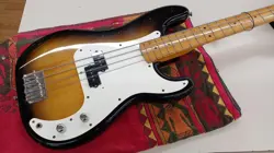 FENDER JAPAN PB57-55 PRECISION BASS TYPE ELECTRIC BASS GUITAR USED