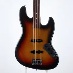 FENDER JAPAN JB62-65FL 3-TONE SUNBURST USED 1994-1995 BASSWOOD BODY W/SOFT CASE