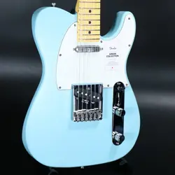 FENDER MADE IN JAPAN JUNIOR COLLECTION TELECASTER MAPLE SATIN DAPHNE BLUE