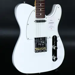 FENDER MADE IN JAPAN HYBRID II TELECASTER ROSEWOOD ARCTIC WHITE