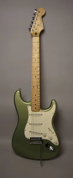 2003 FENDER STANDARD STRATOCASTER MIM SAGE GREEN METALLIC