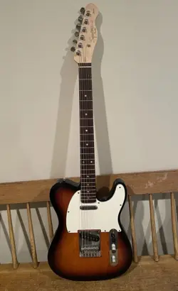 2014 SQUIER BY FENDER AFFINITY SERIES TELECASTER SPECIAL TOBACCO SUNBURST.