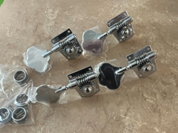 SET LEFTY LEFT HANDED FENDER PLAYER BASS TUNERS TUNING PEGS PRECISION JAZZ 4