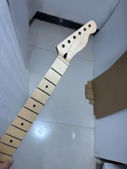 STAINLESS STEEL 24FRETS FENDER GLOSS TELE MAPLE ELECTRIC GUITAR NECK 25.5INCH TL