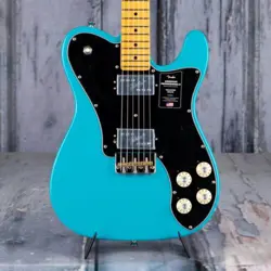 FENDER AMERICAN PROFESSIONAL II TELECASTER DELUXE, MIAMI BLUE *DEMO MODEL*