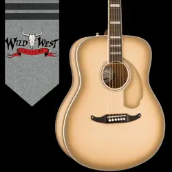 FENDER LIMITED EDITION CALIFORNIA VINTAGE PALOMINO ANTIGUA ELECTRIC-ACOUSTIC