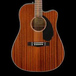 DREADNOUGHT ALL-MAHOGANY FISHMAN