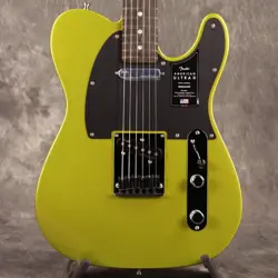 FENDER AMERICAN ULTRA II TELECASTER EBONY  SOLAR FLARE [