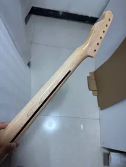 STAINLESS STEEL 24FRETS FENDER TELE MAPLE ELECTRIC GUITAR NECK 25.5INCH GLOSS