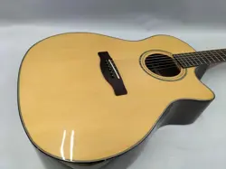 FENDER GA-45SCE NATURAL ACOUSTIC-ELECTRIC GUITAR WITH HARD CASE USED