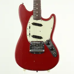 USED FENDER USA / MADE BY 1966 MUSTANG RED MANAGER'S CAREFULLY SELECTED SECOND-H