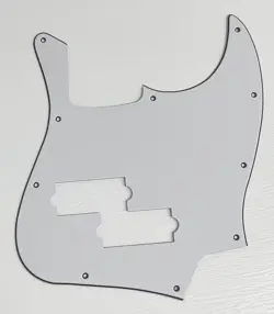 PICKGUARD COMPATIBLE FOR FIT FENDER TOP JAZZ BASS WITH PB PICKUP STYLE GUITAR