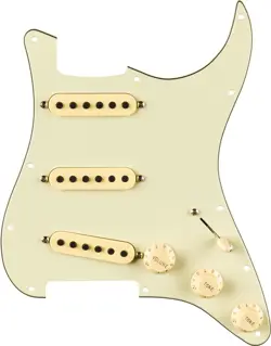 FENDER ERIC JOHNSON PRE-WIRED STRATOCASTER LOADED PICKGUARD, MINT GREEN,11-HOLE