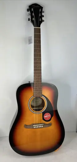 FENDER FA-125  DREADNOUGHT ACOUSTIC GUITAR SUNBURST