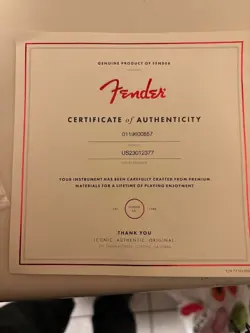 USA FENDER JEFF BECK STRATOCASTER STRAT BODY, GUITAR SURF GREEN