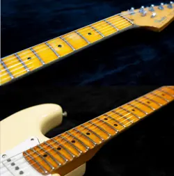 STRATOCASTER SCALLOPED FINGERBOARD