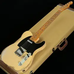 FENDER CUSTOM SHOP 1951 HEAVY RELIC TELECASTER MAPLE FINGERBOARD FADED