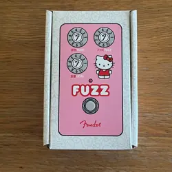 FENDER  HELLO KITTY FUZZ COLLECTION GUITAR EFFECT COMPACT PEDALS PINK NEW