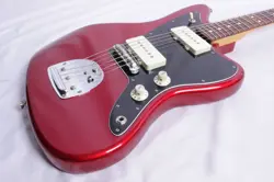 FENDER AMERICAN PROFESSIONAL JAZZMASTER CANDY APPLE RED USED ALDER W/HARD CASE