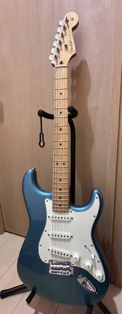 ELECTRIC GUITAR FENDER MEXICO PLAYER STRATOCASTER BLUE ALDER BODY MADE IN 2020