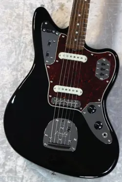 FENDER LIMITED FSR MADE IN JAPAN TRADITIONAL 60S JAGUAR BLACK #JD25010885 3.63KG