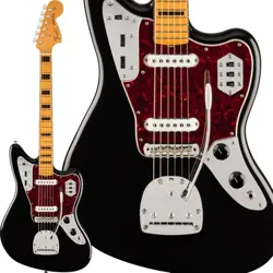 FENDER VINTERA II '70S JAGUAR BLACK ELECTRIC GUITAR