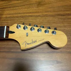 2011 FENDER MEXICO BLACKTOP JAGUAR NECK ROSEWOOD FINGERBOARD