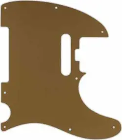 WD CUSTOM PICKGUARD FOR FENDER AMERICAN ELITE TELECASTER #59 GOLD/CLEAR/GOLD