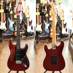 FENDER JAPAN AST AERODYNE STRATOCASTER CANDY APPLE RED MADE IN JAPAN 2007-2010