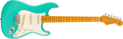 FENDER AMERICAN VINTAGE II 1957 STRAT, MAPLE FINGERBOARD, SEA FOAM GREEN